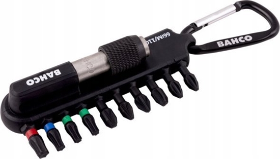 Picture of Skrūvgriežu uzgaļu komplekts Bahco 66IM/11C-1; 11 gab.