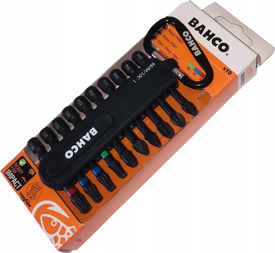 Picture of Skrūvgriežu uzgaļu komplekts Bahco 66IM/10C-1; 10 gab.