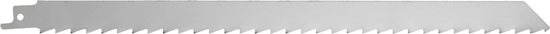 Изображение Inox reciprocating sawblade for cutting meat/bone and frozen materials 300mm*1,25mm 4TPI