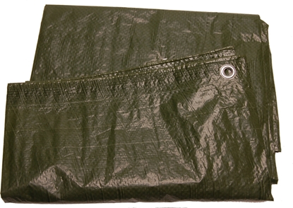 Attēls no Bahco Presenning grøn 5,0 m × 8,0 m = 40,0 m2