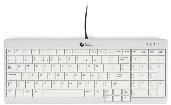 Picture of Bakker Elkuizen BakkerElkhuizen Tastatur Ultraboard 960 V2 Compact DE Layout retail