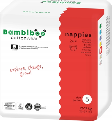 Attēls no BAMBIBOO-PIELUCHY JEDNORAZOWE Z BAWEN   R5.24SZT