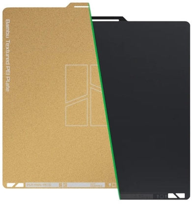 Изображение Bambu Dual-Texture PEI - dwustronna magnetyczna nakadka - seria X1, P1 i A1 - Bambu Lab}