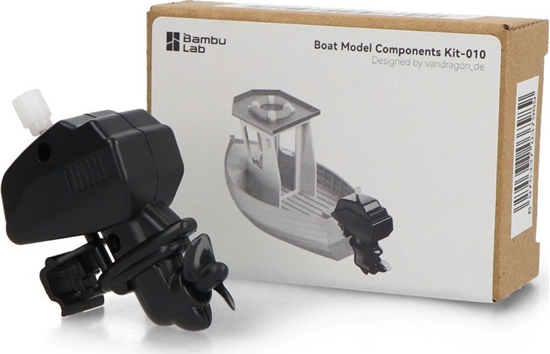 Изображение BambuLab Boat Model Components Kit-010 - zestaw elementów do budowy modelu odzi - Bambu Lab}