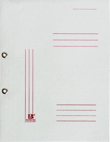 Picture of Barbara Skoroszyt oczkowy A4 BARBARA 1/1 nadruk 0820115N 280g 50szt