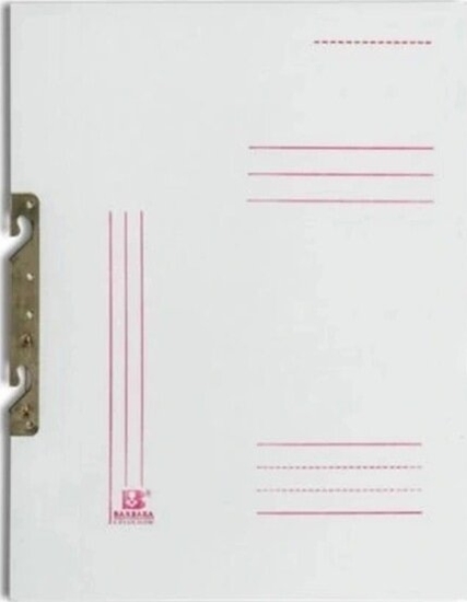 Picture of Barbara Skoroszyt zawieszany A4 BARBARA nadruk 0820114N biay tektura 350g 50szt