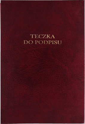 Picture of Barbara Teczka do podpisu A4 BARBARA 12 kart 1822211 bordo