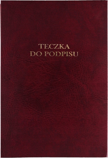 Picture of Barbara Teczka do podpisu A4 BARBARA 12 kart 1822211 bordo
