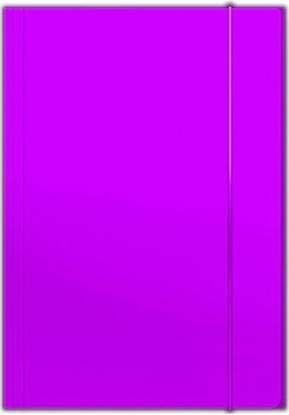 Picture of Barbara TECZKA KARTONOWA Z GUMK A4 300 G/M2, FIOLETOWY