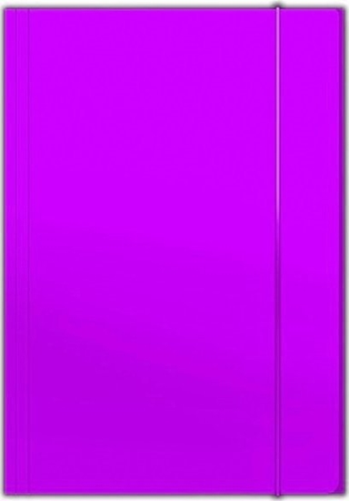 Picture of Barbara TECZKA KARTONOWA Z GUMK A4 300 G/M2, FIOLETOWY