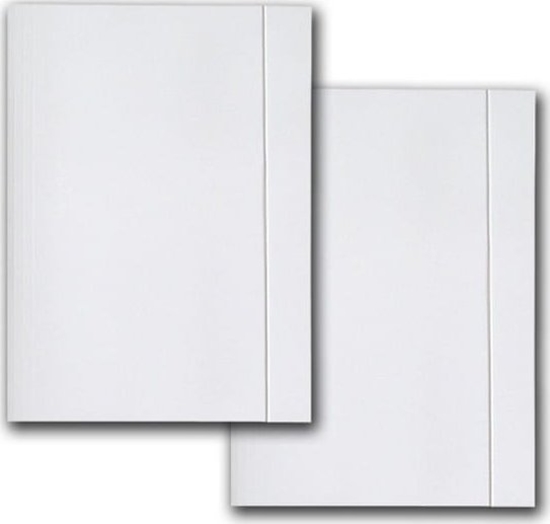 Picture of Barbara Teczka z gumk A4 biaa karton 250g 25szt (0821003BN)