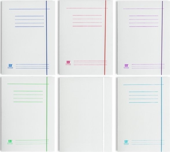 Picture of Barbara Teczka z gumk A4 nadruk 0821023N biaa karton 350g 25szt