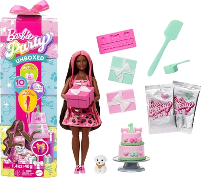 Picture of Barbie Party Unboxed Black Doll