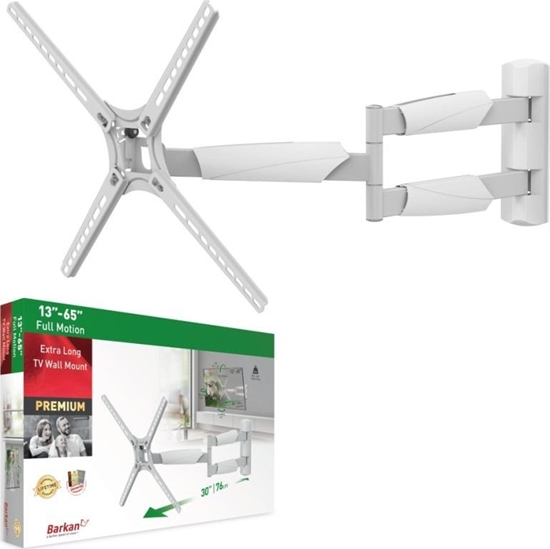 Picture of Barkan Biay Obrotowy Wieszak TV Dugi Uchwyt cienny Telewizora 13-65"