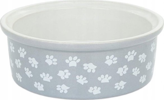 Picture of Barry King BARRY KING MISKA CERAMICZNA DLA PSA 12cm  SZARA W APKI