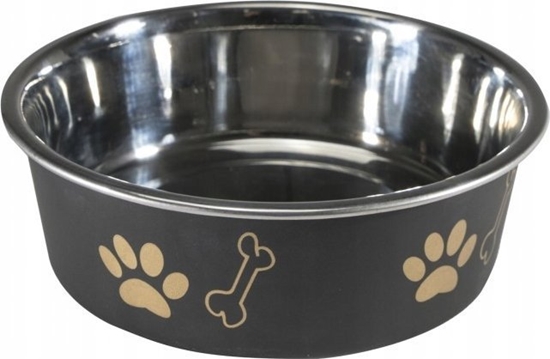 Изображение Barry King Miska antypolizgowa z nadrukiem, czarna, S (0,3 l)