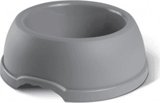 Изображение Barry King Miska plastikowa dla psów XL, 2,25L, szara, r. 29cm,