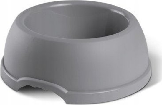 Изображение Barry King Miska plastikowa dla psów XXL, 3L, szara, r. 32,5cm,
