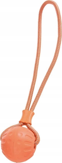 Изображение Barry King Pywajca zabawka dla psa, sznur z pik, pomaraczowy, 8x43cm