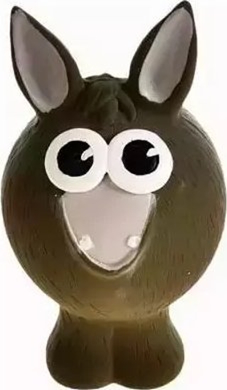 Picture of Barry King Zabawka dla psa, osio, lateks , z dwikiem, 13cm