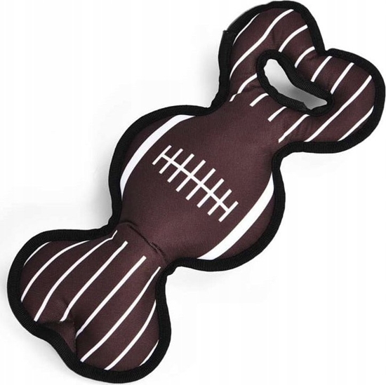 Picture of Barry King Zabawka pluszowa dla psa, rugby, z dwikiem 33.5 x 15cm