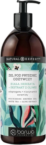 Picture of Barwa Barwa Natural Expert odywczy el pod prysznic Biaa herbata + ekstrakt z oliwki 480ml
