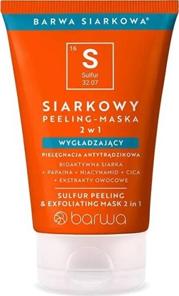 Picture of Barwa Barwa Siarkowy peeling maska 2w1 wygadzajca 120ml