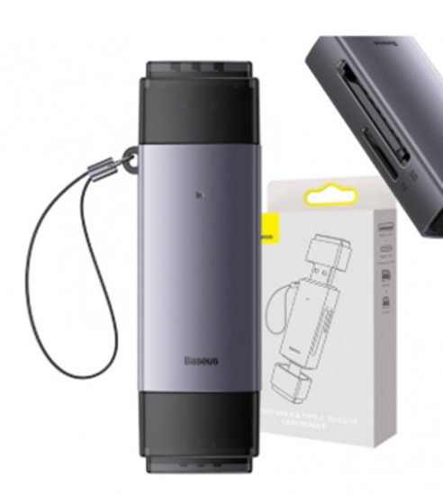 Изображение Baseus Lite Series SDTF USB + USB-C Card Reader