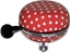 Picture of Basil Dzwonek Rowerowy BIG BELL POLKADOT 80 mm Red/White Dots (BAS-50396)