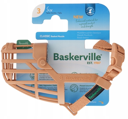 Picture of BASKERVILLE KAGANIEC CLASSIC 3 BEOWY     d. 4,5cm obwód 20cm