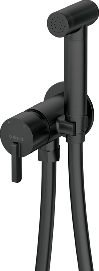 Изображение Bateria bidetowa Deante Silia podtynkowa czarny (BQS N34M)