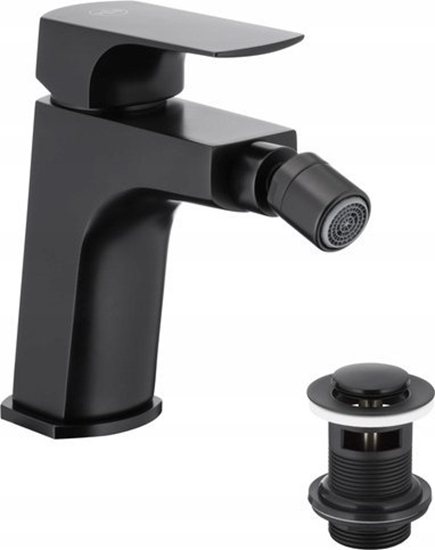 Picture of Bateria bidetowa KFA MOKAIT BATERIA BIDETOWA STOJCA, CZARNA + CLICK CLACK