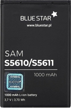 Attēls no Bateria Blue Star BlueStar Battery Samsung B3410 S5620 S3650 Li-Ion 1000 mAh Analog AB463651BE