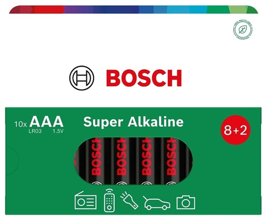 Picture of Vega BATERIA BOSCH 10SZT AAA SUPER ALKALINE LR03SA10B/00