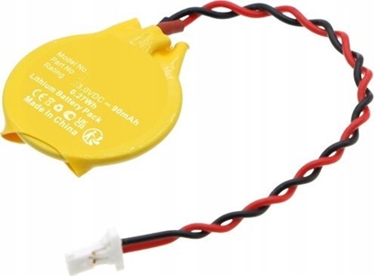 Изображение Bateria Cameron Sino Bateria Bios Cmos Do Podtrzymania Pamici Cr2016 Z Przewodem Do Ibm Lenovo / Cs-cr2016mx125