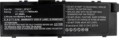 Изображение Bateria CoreParts Laptop Battery for DELL