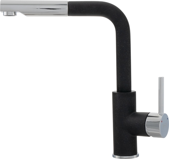 Изображение Bateria kuchenna Kernau KWT 06A PO stojca czarna nakrapiana (185209)