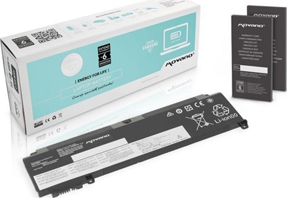 Attēls no Bateria do Lenovo ThinkPad T460s T470s - przednia - 2000 mAh (23 Wh)