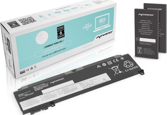 Picture of Bateria do Lenovo ThinkPad T460s T470s - przednia - 2000 mAh (23 Wh)