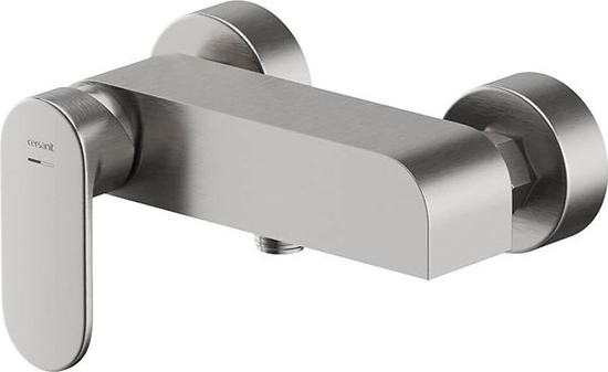 Picture of Bateria prysznicowa Cersanit Crea nikiel szczotkowany (S951-324)