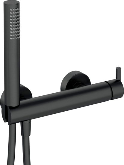 Изображение Bateria prysznicowa Deante Silia czarny (BQS N41M)