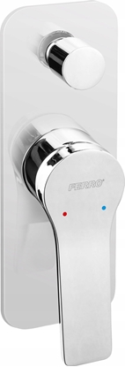 Изображение Bateria prysznicowa Ferro BSC7P BAT. STRATOS CHROM NATRYSKOWA PODTYNKOWA 2-FUKNKCYJNA // BF.BSC7P