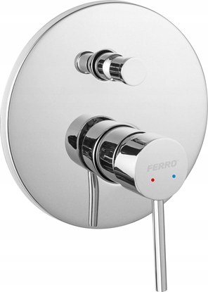 Attēls no Bateria prysznicowa Ferro FIESTA bateria podtynkowa, 2-funkcyjna, chrom