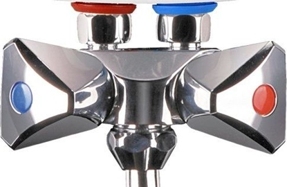 Attēls no Bateria prysznicowa Kospel Bateria KOSPEL chrom do podgrzewacza EPS/EPJ/EPJ.PU bez wylewki (TWISTER) - BATERIA.EPS/EPJ/EPJ.PU.PL