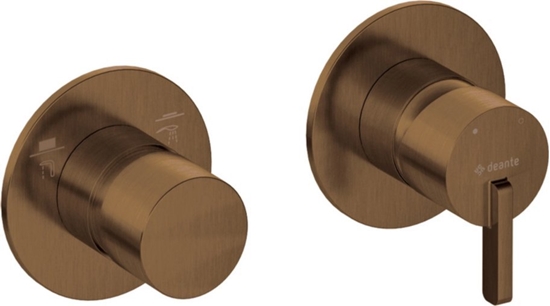 Изображение Bateria prysznicowa z przecznikiem natrysku - pozioma