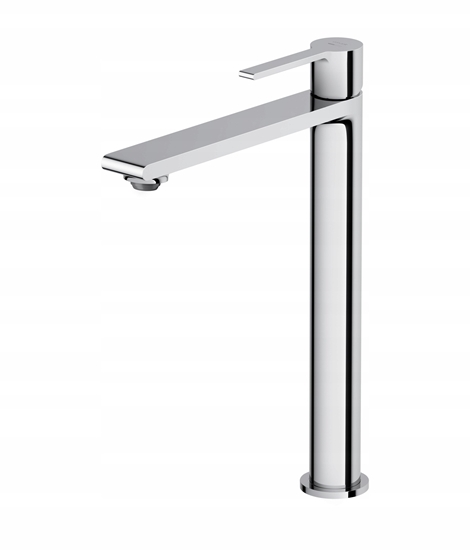 Picture of Bateria umywalkowa Cersanit (baterie umywalkowe nablatowe) Bateria umywalkowa sztorcowa, wysoka VIRGO chrom (S951-588)