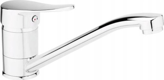 Picture of Bateria umywalkowa DECO BAT. DECO UMYWALKOWA STOJCA.Z OBROT. WYLEWK FERRO // BF.BDC2A