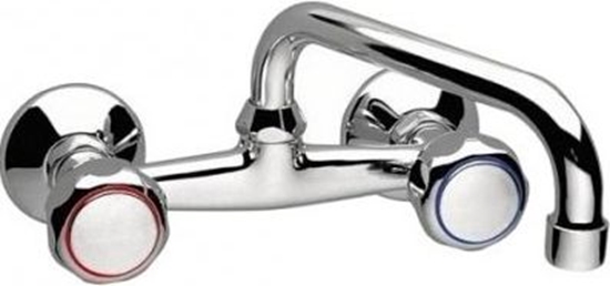 Изображение Bateria umywalkowa Red Blue Basic Standard cienna chrom (C020103004)