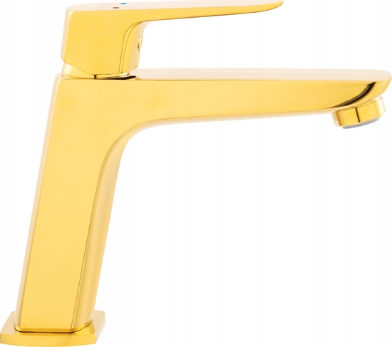 Picture of Bateria umywalkowa Sourcing Basin faucet FERRO VITTO VERDELINE, gold, BVI2VLG