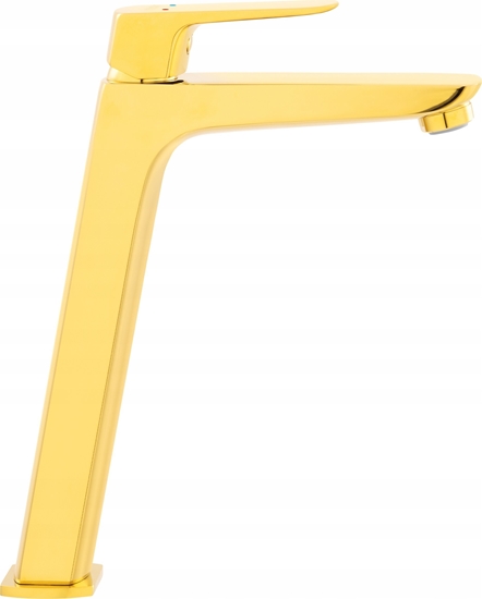 Picture of Bateria umywalkowa Sourcing Basin mixer FERRO VITTO VERDELINE, tall, gold, BVI2LVLG